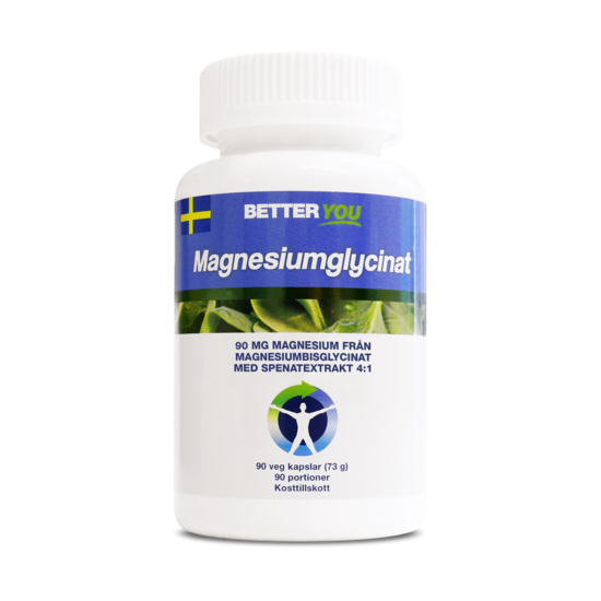 Better You Magnesiumglycinat 90 kapslar