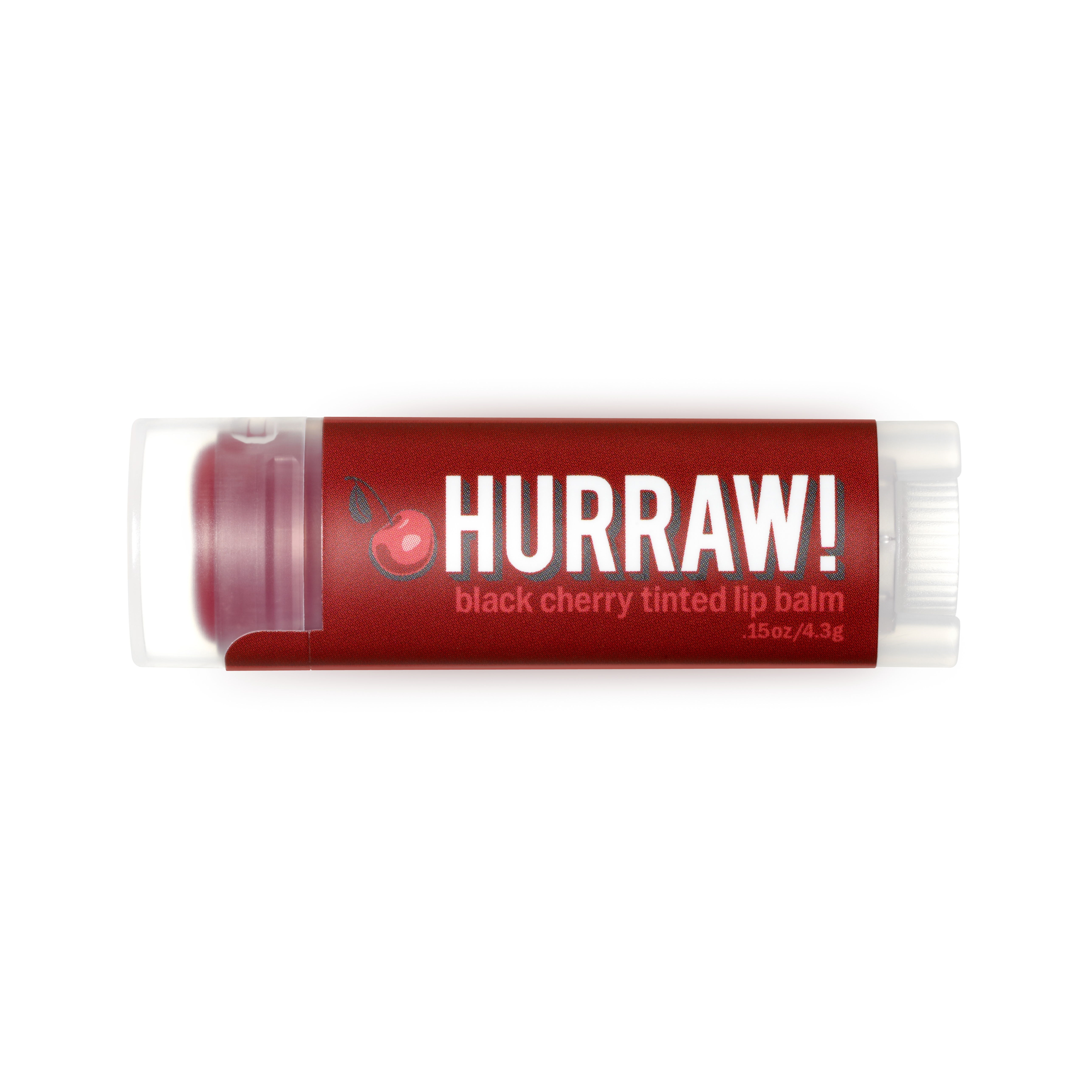 Hurraw Black Cherry Tinted Lip Balm 4,3 g
