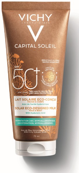 Vichy Solar Eco-Designed Milk SPF50+ 75 ml
