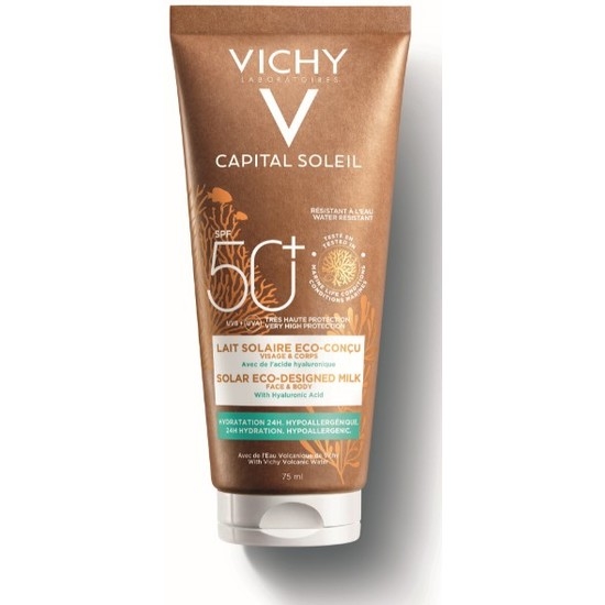 Vichy Solar Eco-Designed Milk SPF50+ 75 ml