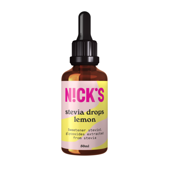 Nicks Lemon Stevia Drops 50 ml