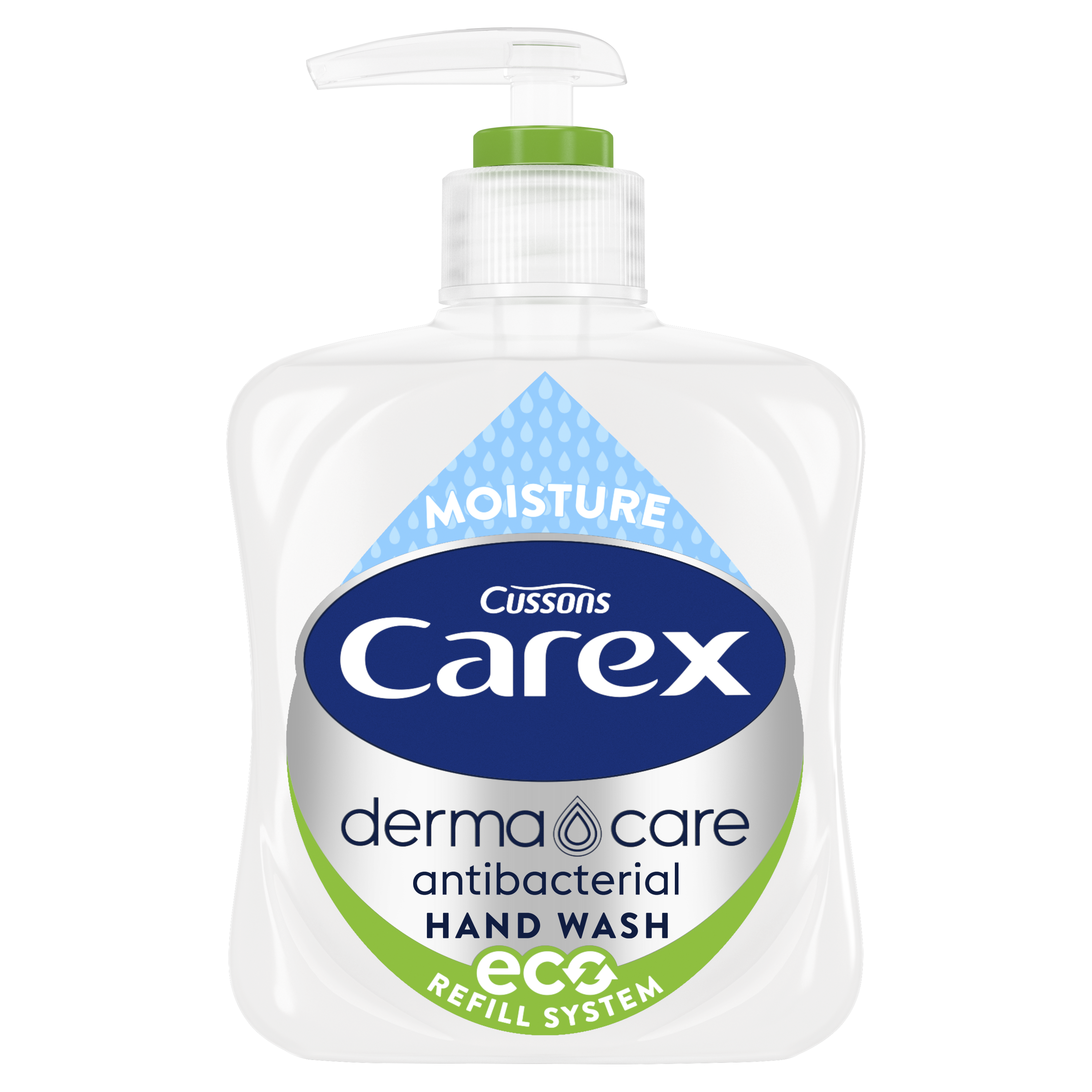 Carex Dermacare Moisture Antibakteriell Handtvål Eco 250 ml