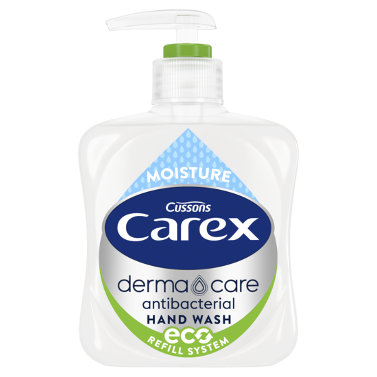 Carex Dermacare Moisture Antibakteriell Handtvål Eco 250 ml