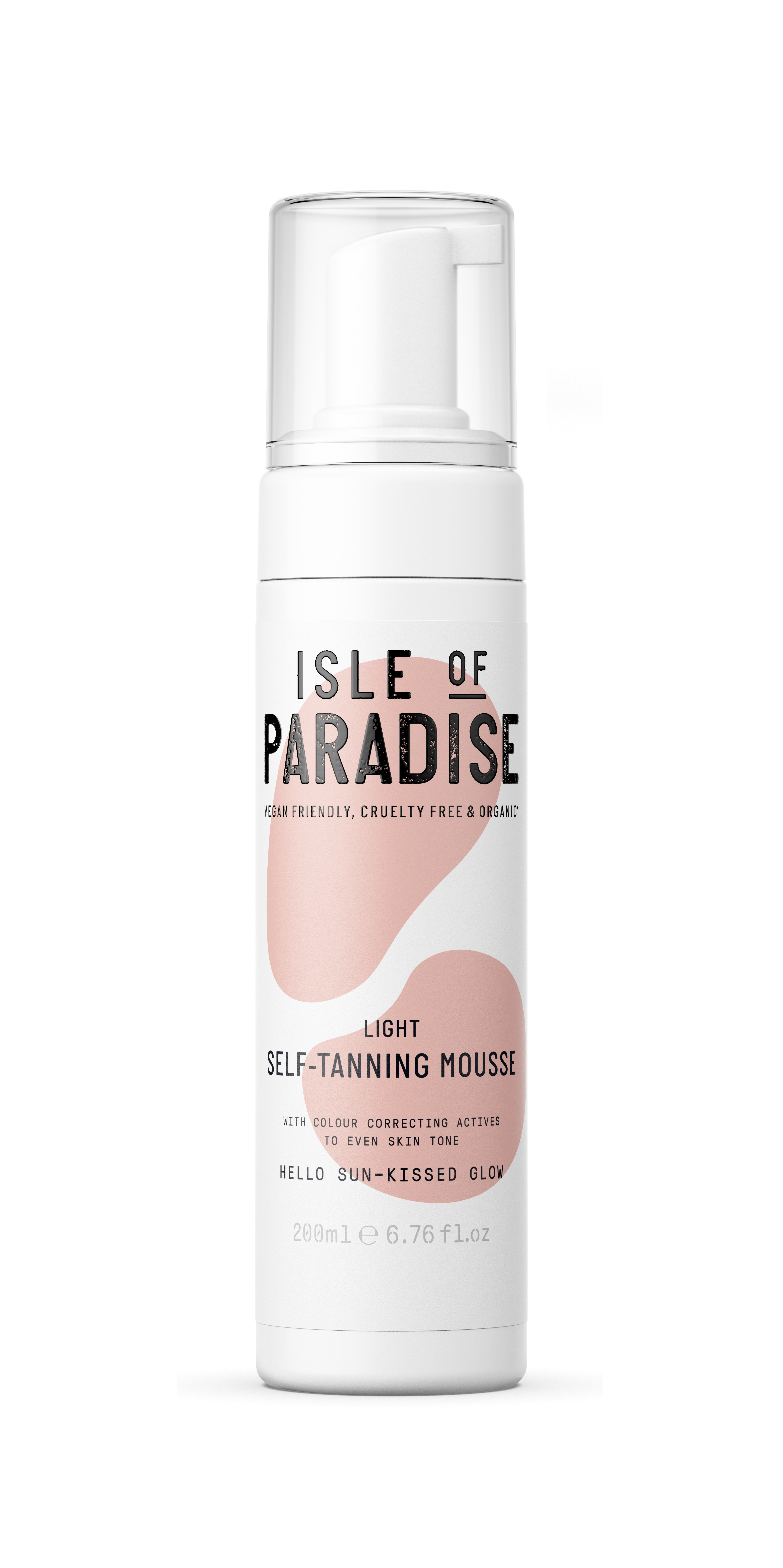 Isle of Paradise Light Self Tanning Mousse 200 ml