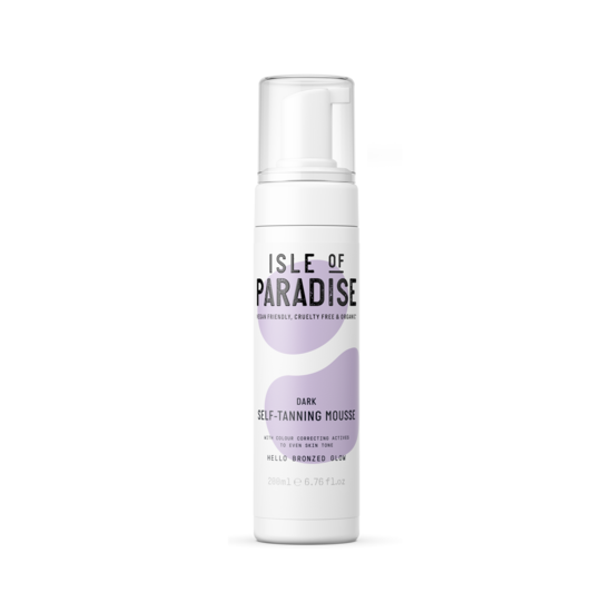 Isle of Paradise Dark Self Tanning Mousse 200 ml