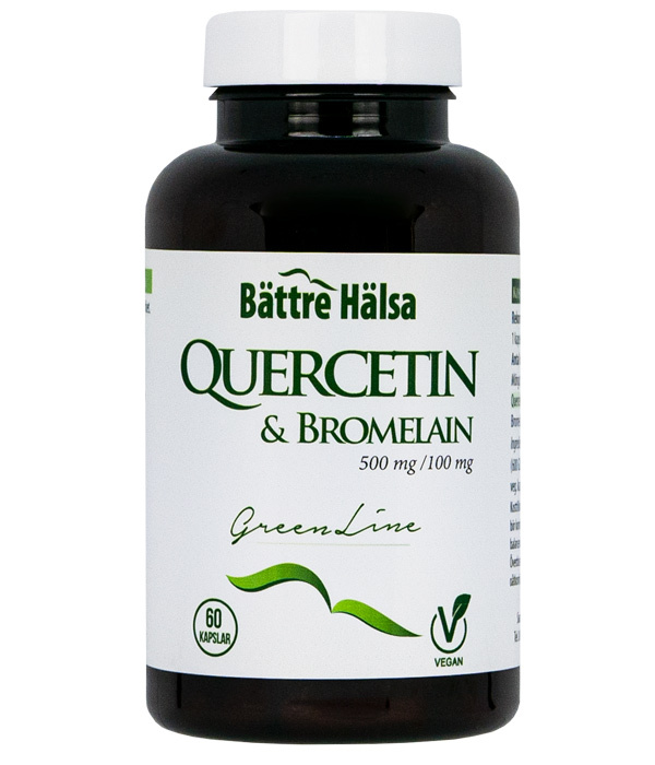 Bättre Hälsa Quercetin & Bromelain 60 kapslar