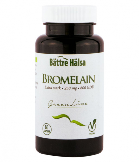 Bättre Hälsa Bromelain Green Line 60 kapslar