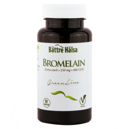 Bättre Hälsa Bromelain Green Line 60 kapslar
