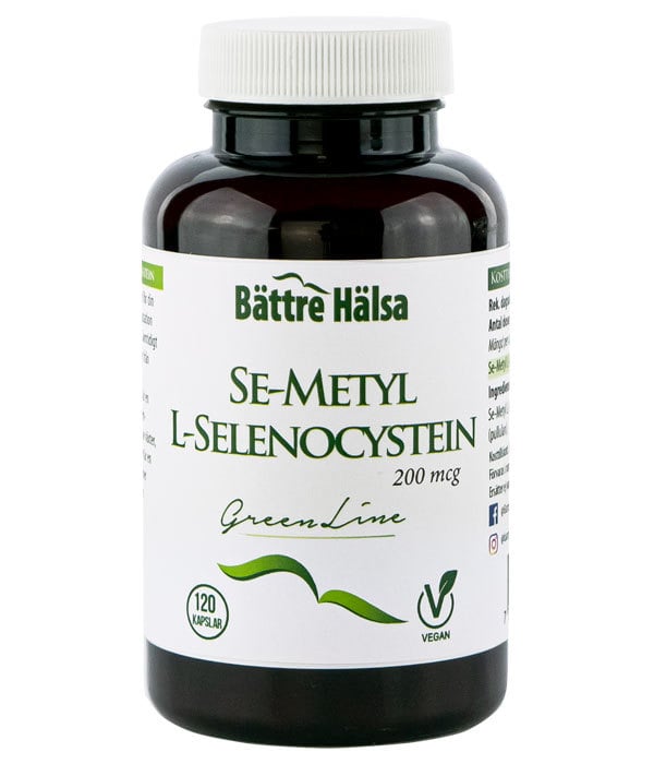 Bättre Hälsa Se-Metyl L-Selenocystein 120 kapslar