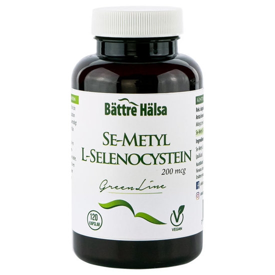 Bättre Hälsa Se-Metyl L-Selenocystein 120 kapslar