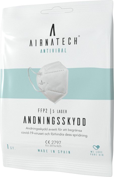 Airnatech Andningsskydd FFP2 1-pack