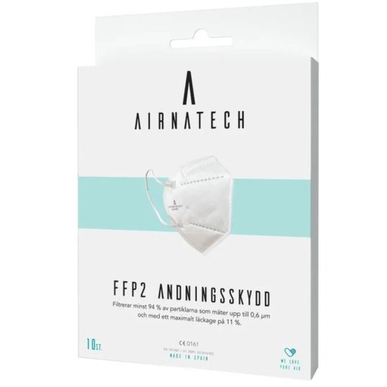 Airnatech Andningsskydd FFP2 10-pack