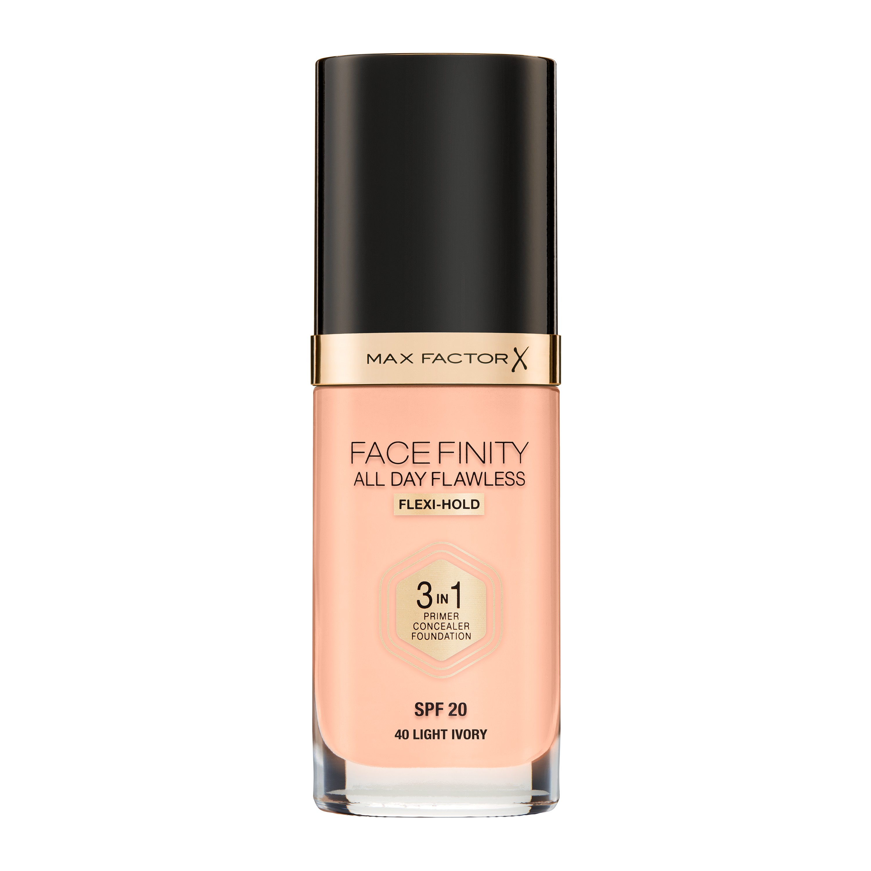 Max Factor Facefinity All Day Flawless Foundation 40 Light Ivory 30 ml