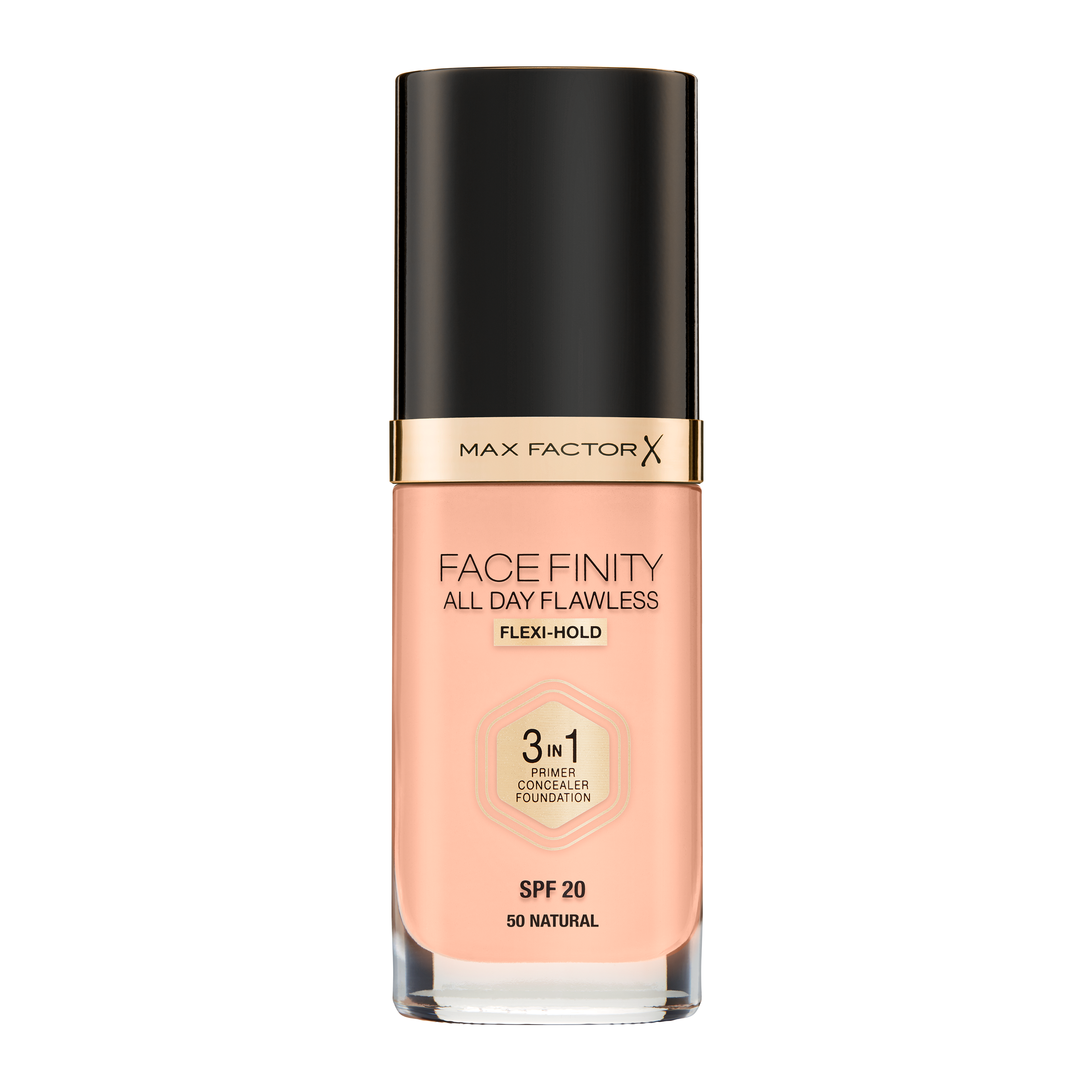 Max Factor Facefinity All Day Flawless Foundation 50 Natural 30 ml