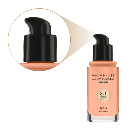 Max Factor Facefinity All Day Flawless Foundation 80 Bronze 30 ml