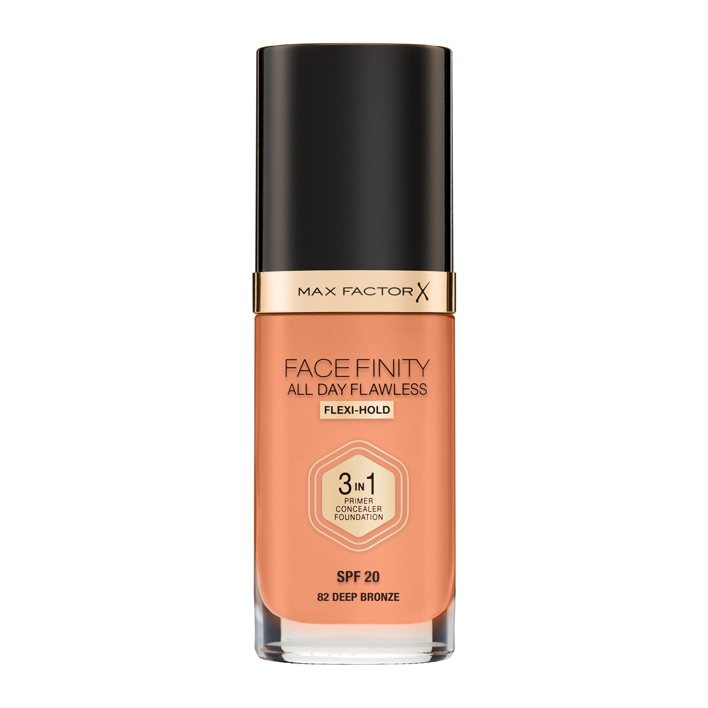 Max Factor Facefinity All Day Flawless Foundation 82 Deep Bronze 30 ml