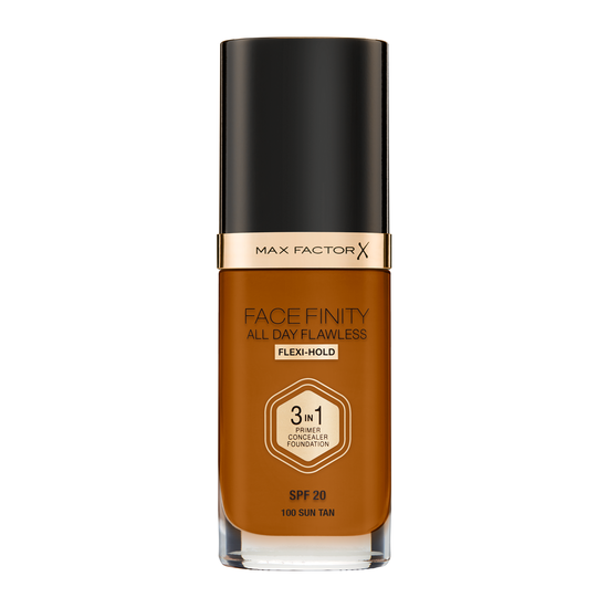 Max Factor Facefinity All Day Flawless Foundation 100 Sun Tan 30 ml
