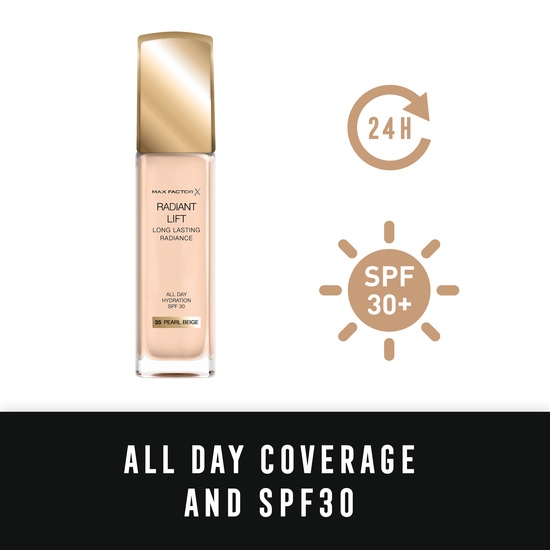 Max Factor Radiant Lift Foundation 35 Pearl Beige 30 ml