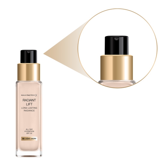 Max Factor Radiant Lift Foundation 40 Light Ivory 30 ml