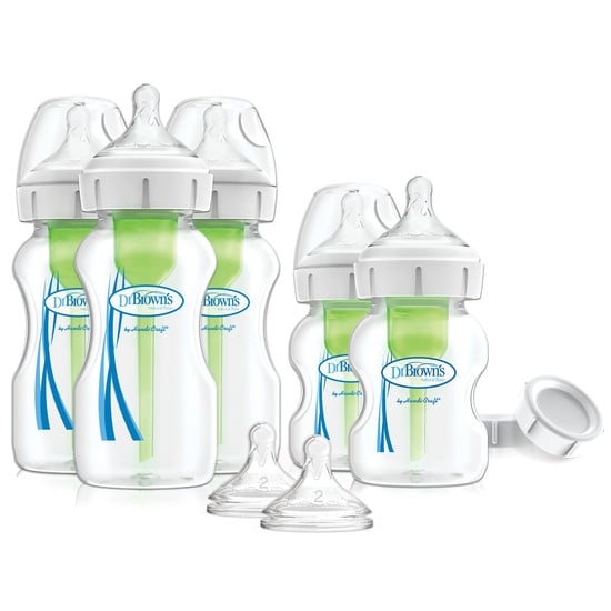 Dr Brown Wide-Neck Options + Newborn Feeding Set