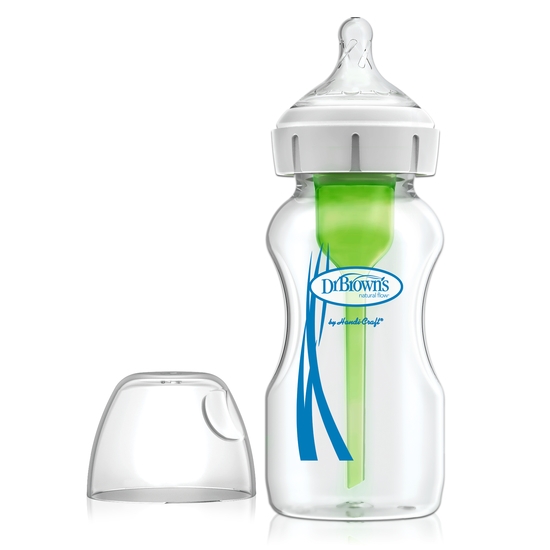 Dr Brown Glass Wide-Neck Options + Flaska 270 ml