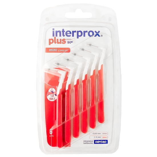 Dentaid InterProx Vinkel Plus Conical 0,6 mm 6 st