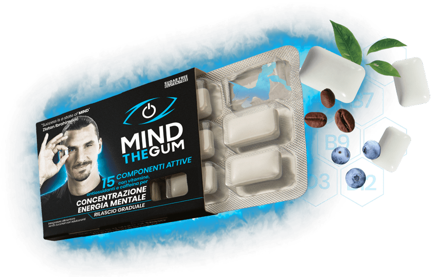 MIND THE GUM Blister 9-pack