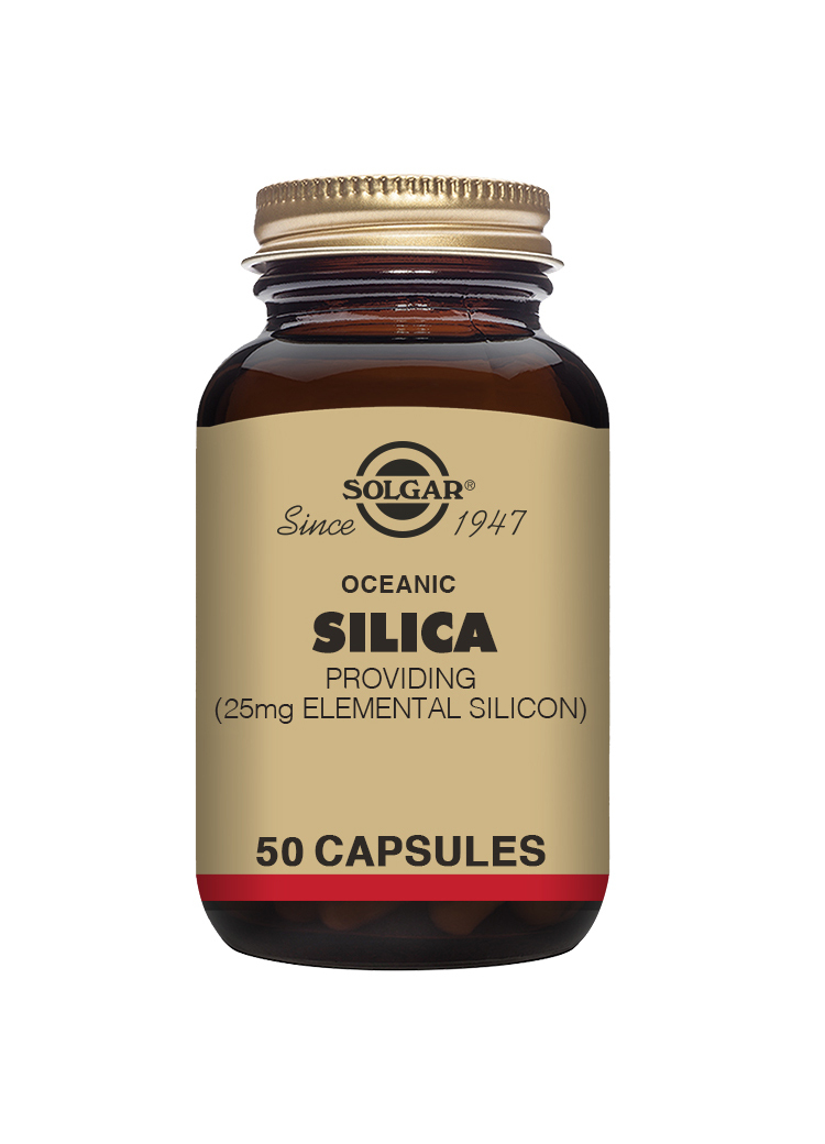 Solgar Oceanic Silica 25 mg 50 kapslar