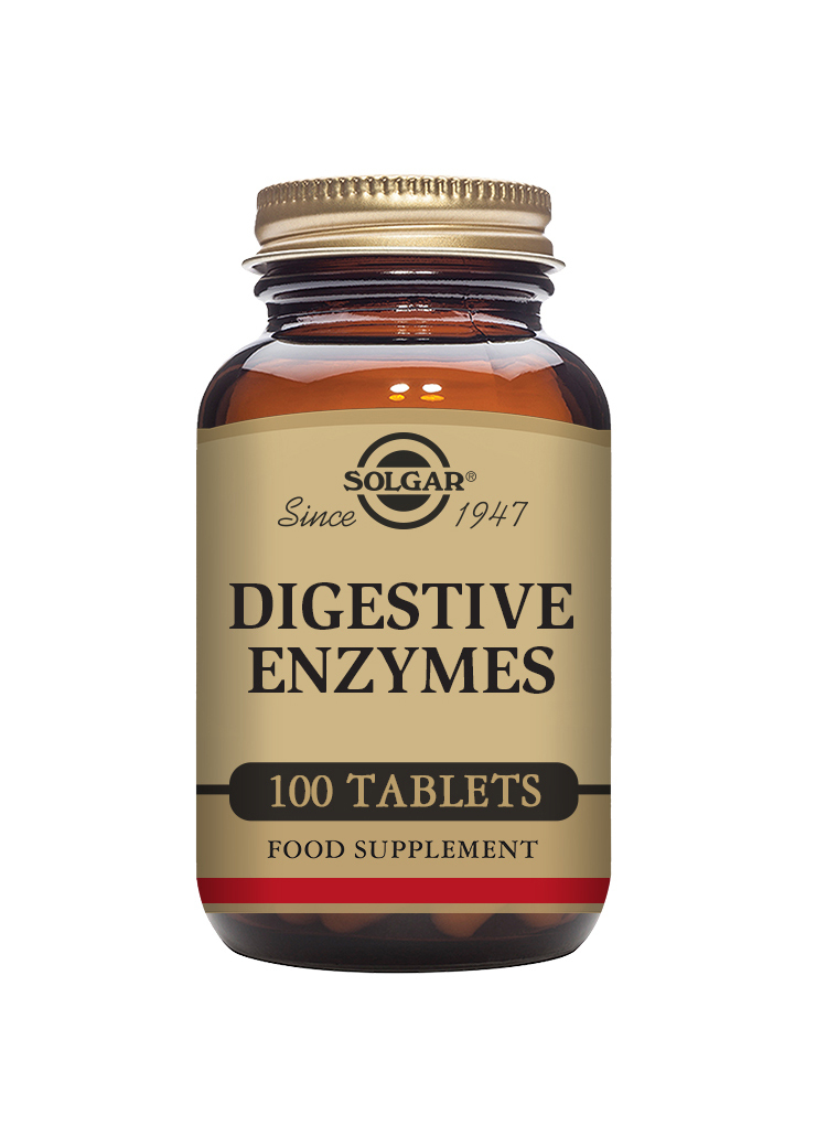 Solgar Digestive Enzyme 100 tabletter