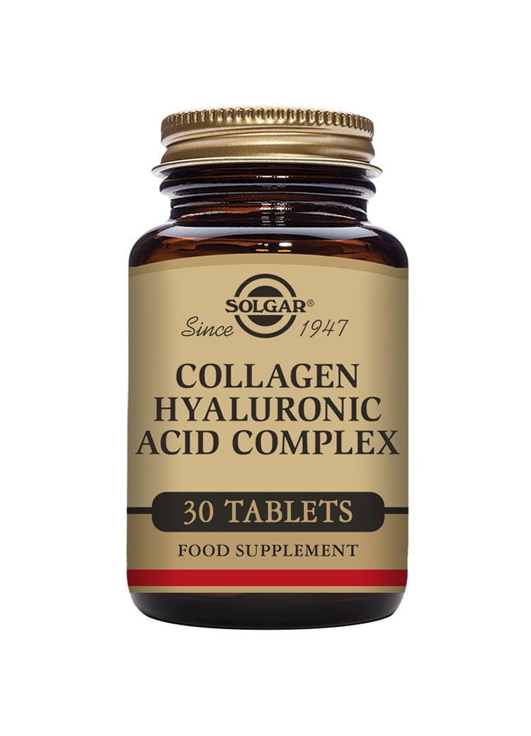 Solgar Collagen Hyaluronic Acid Complex 120 mg 30 tabletter