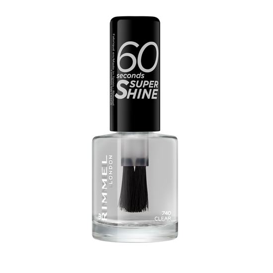 Rimmel 60 Seconds Nail Polish 740 Clear 8 ml