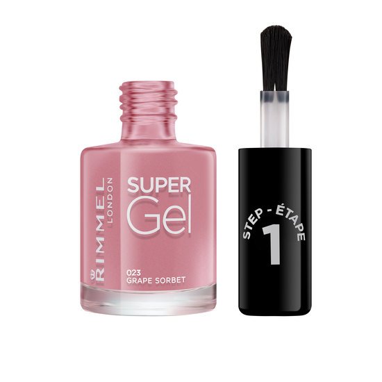 Rimmel Super Gel Nail Polish 023 Grape Sorbet 12 ml
