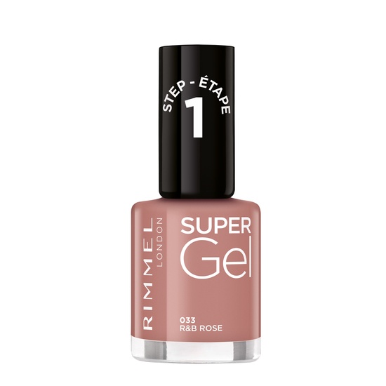 Rimmel Super Gel Nail Polish 033 Rose Poudre 12 ml