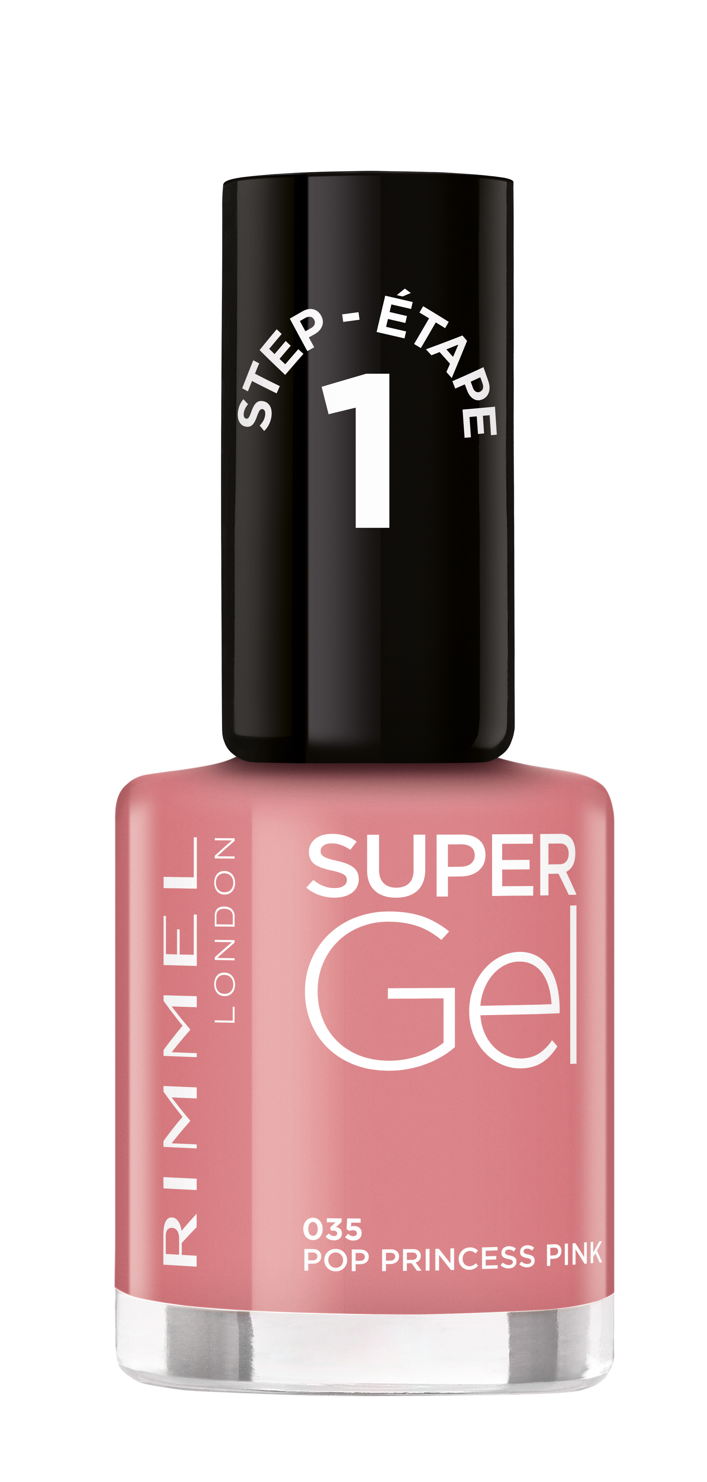 Rimmel Super Gel Nail Polish 035 Pop Princess Pink 12 ml