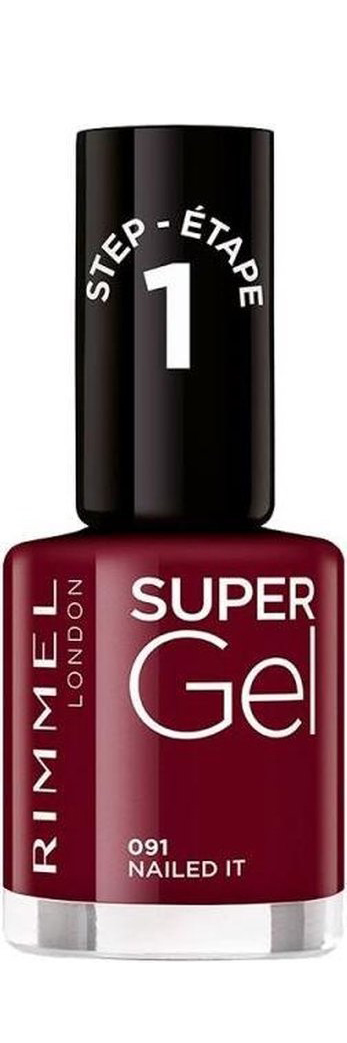 Rimmel Super Gel Nail Polish 091 Nailed It 12 ml