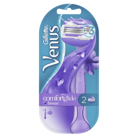Gillette Venus Comfortglide Breeze Rakhyvel med 2 blad