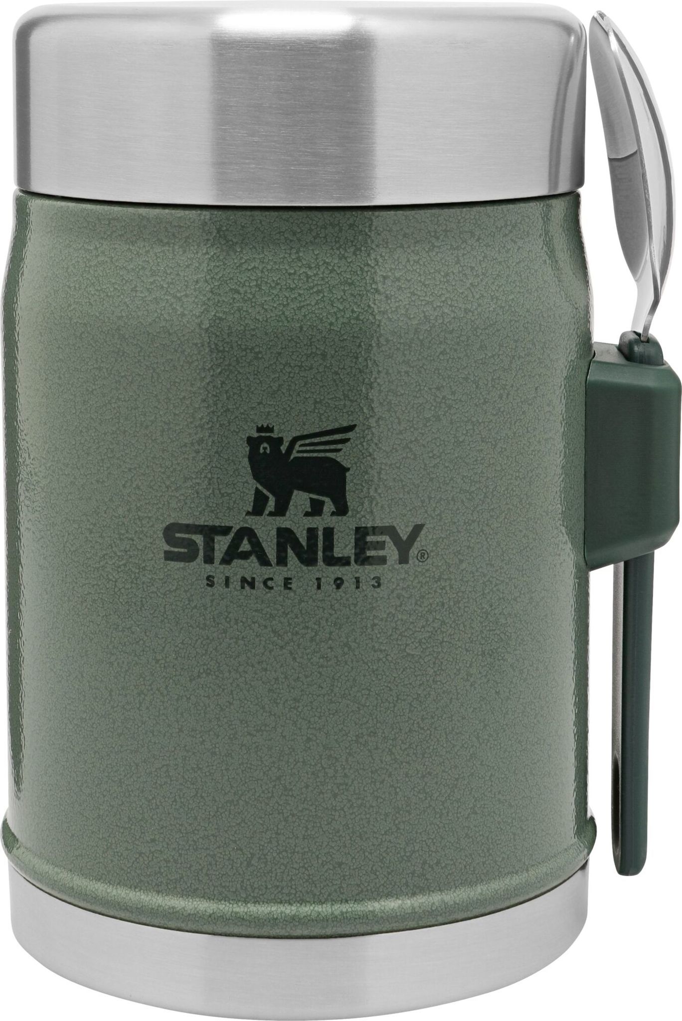 Stanley  Food Jar + Spork Hammertone Green 0,4 L
