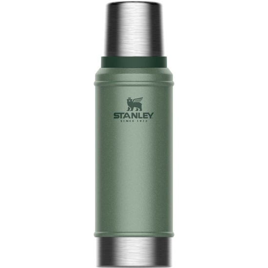 Stanley Classic Bottle Hammertone Green 0,75 L