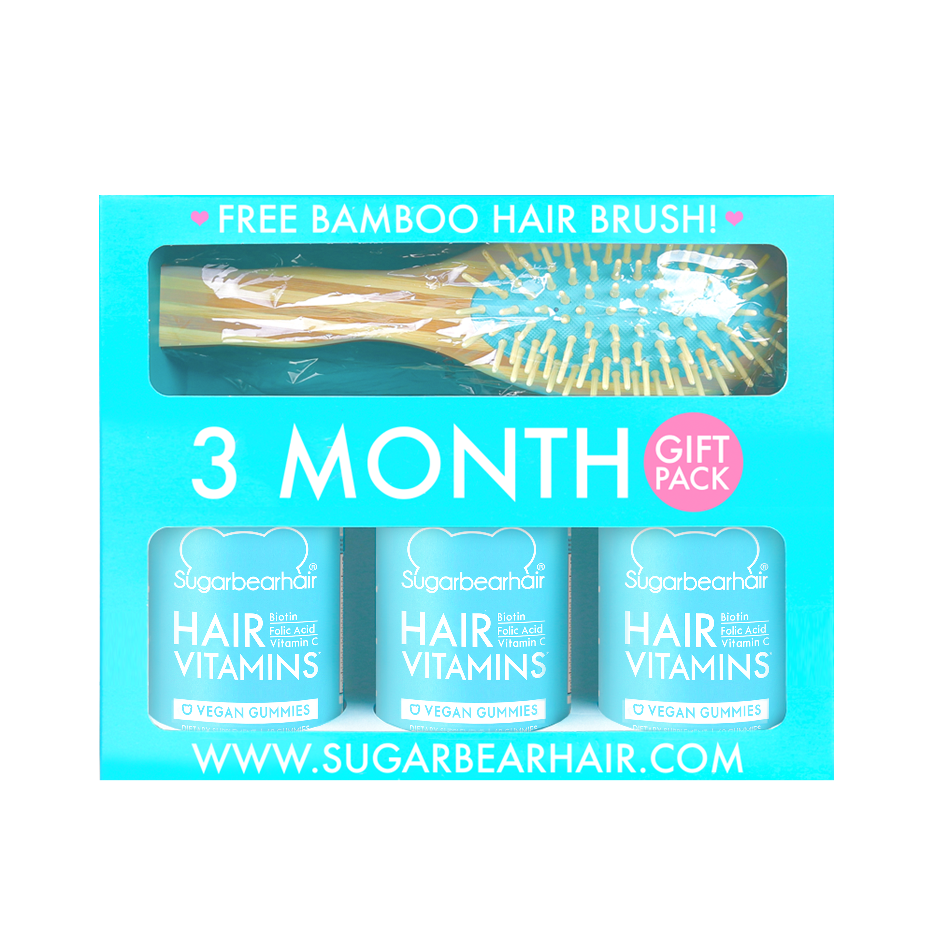 SugarBearHair Vitamins - 3 Month Supply 180 st