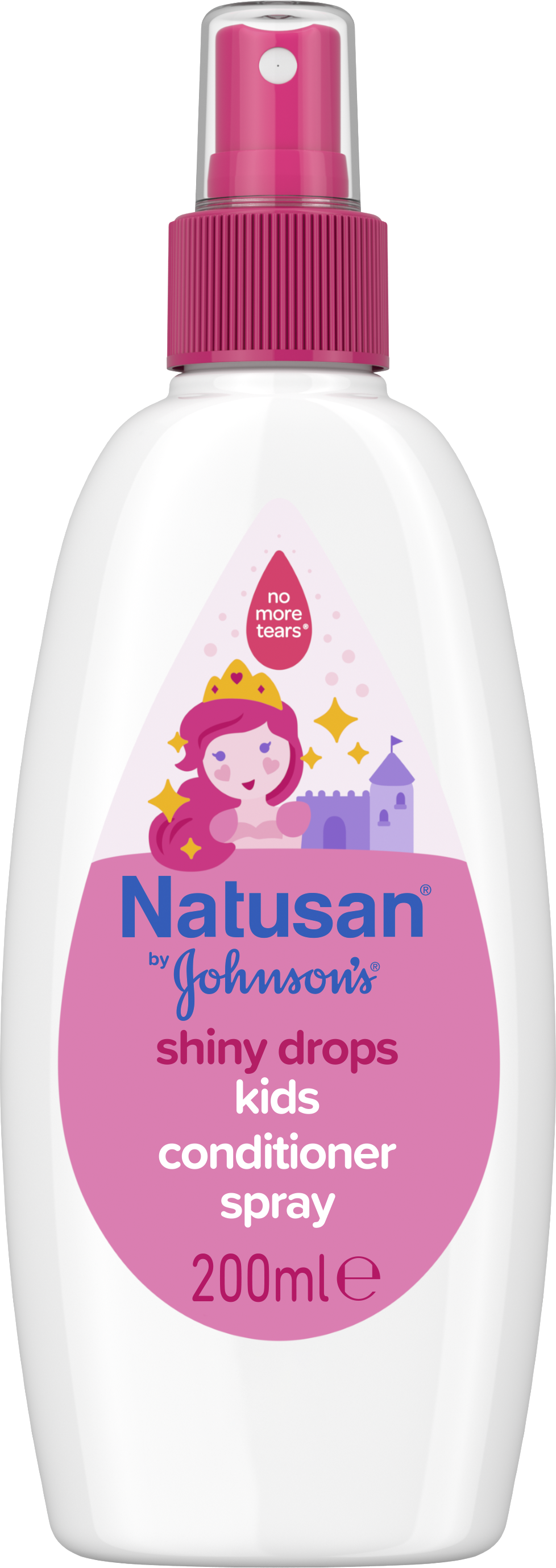 Natusan by Johnson's Shiny Drops Conditioner Spray 200 ml
