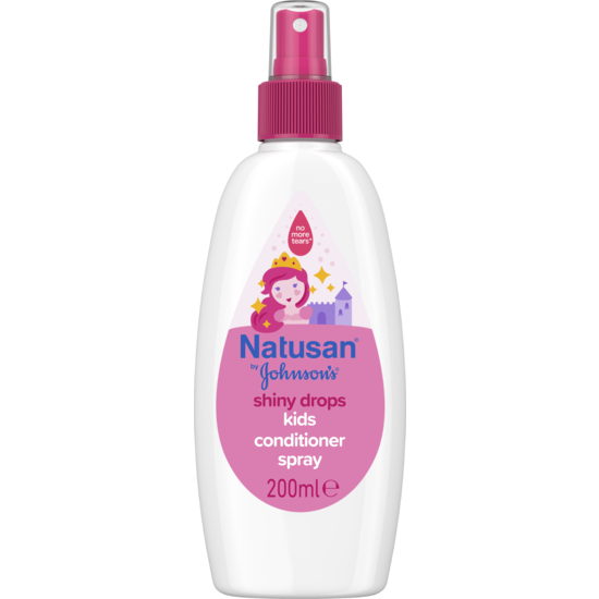 Natusan by Johnson's Shiny Drops Conditioner Spray 200 ml