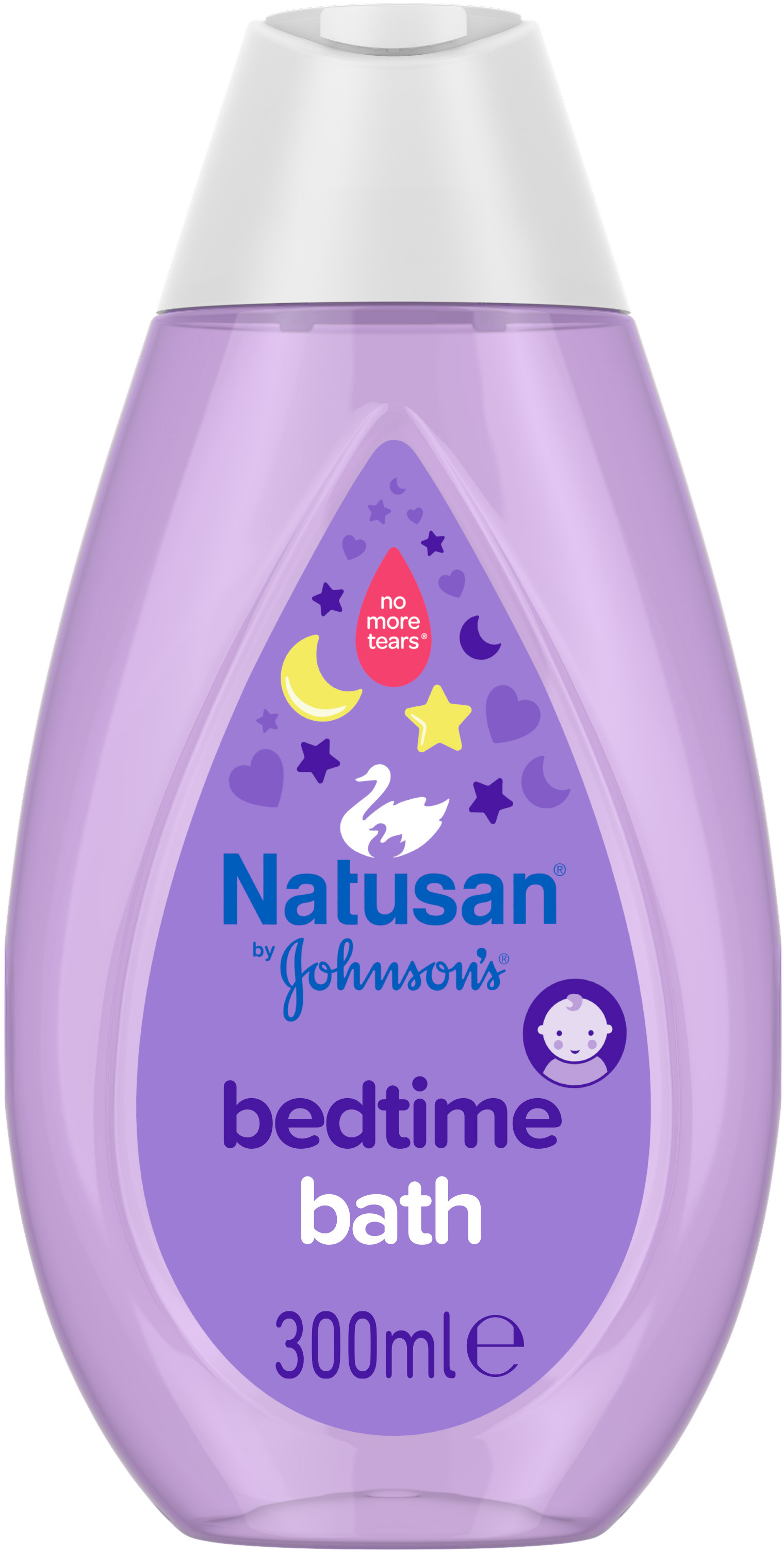 Natusan by Johnson's Bedtime Bath 300 ml