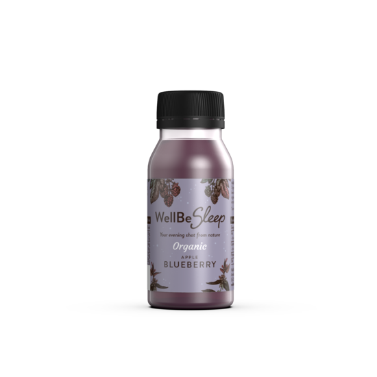 WellBeSleep Shot Äpple/Blåbär 60 ml