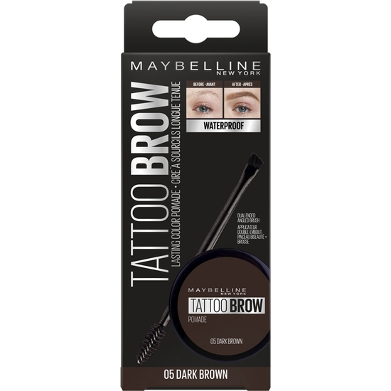Maybelline Tattoo Brow Pomade Pot 05 Dark Brown 3,5 ml