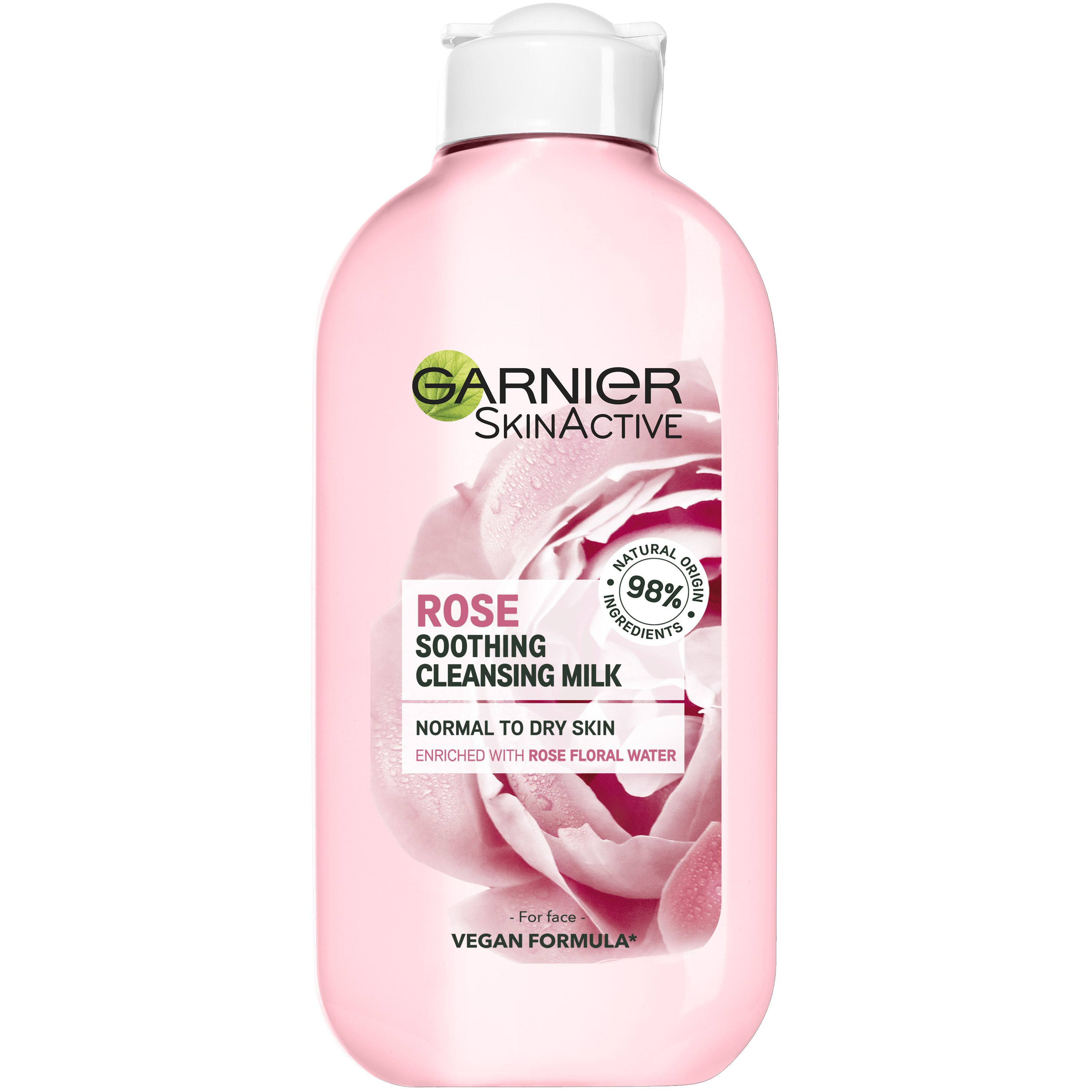 Garnier Skin Active Rose Soothing Cleansing Milk Normal to Dry Skin 200 ml