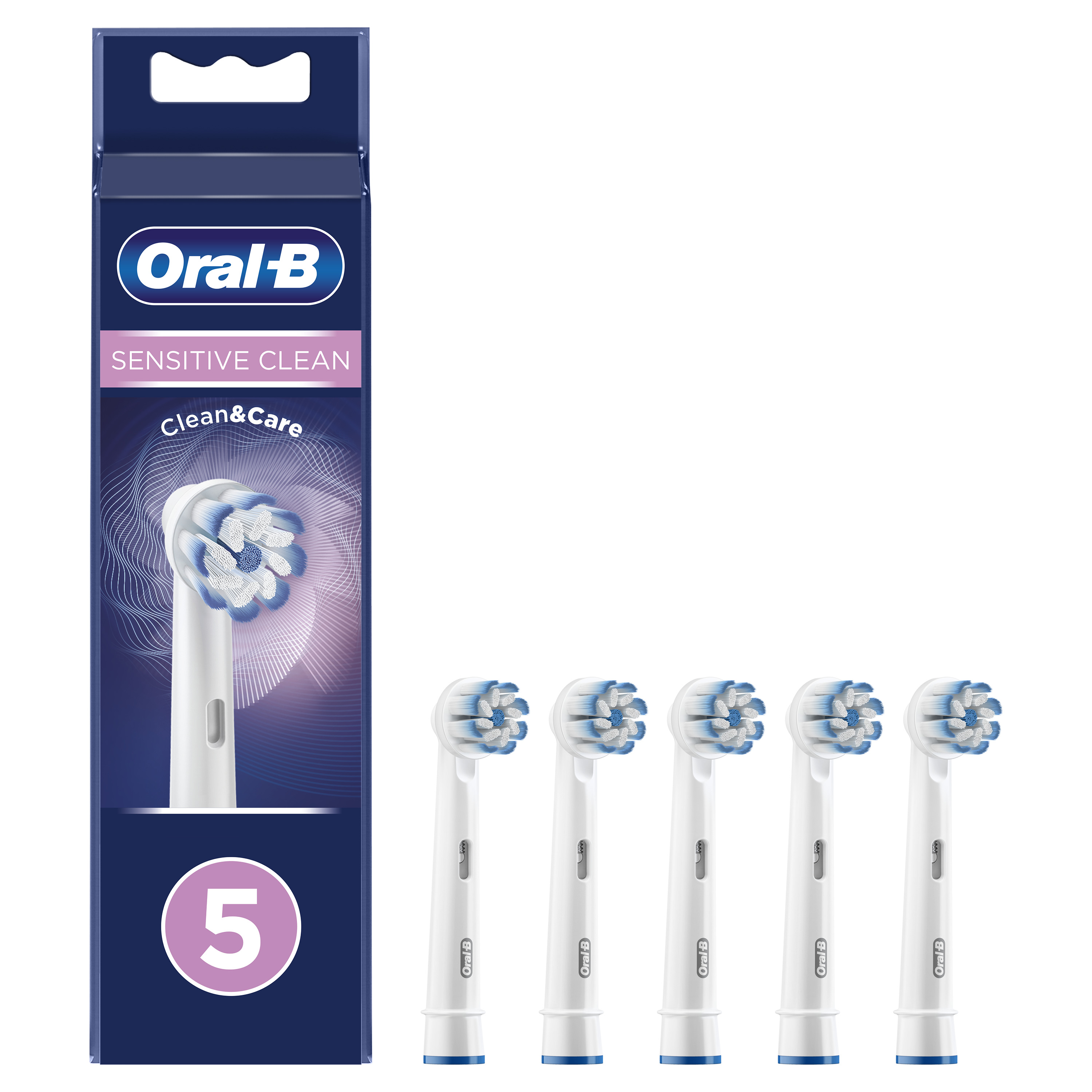 Oral-B Sensitive Clean & Care Borsthuvud 5 st
