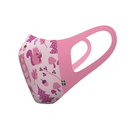Airinum Lite Ansiktsmask XS - Rosa Mönstrade
