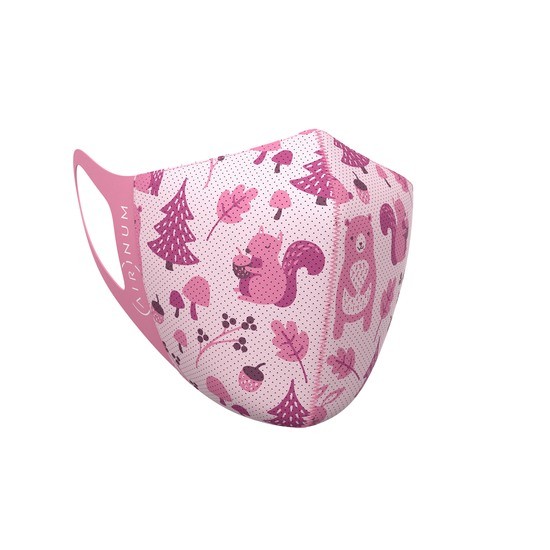 Airinum Lite Ansiktsmask S - Rosa Mönstrade