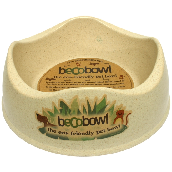 Beco Matskål Beige L 21 cm