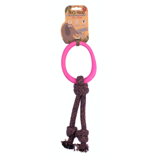 Beco Ring med rep Rosa Small